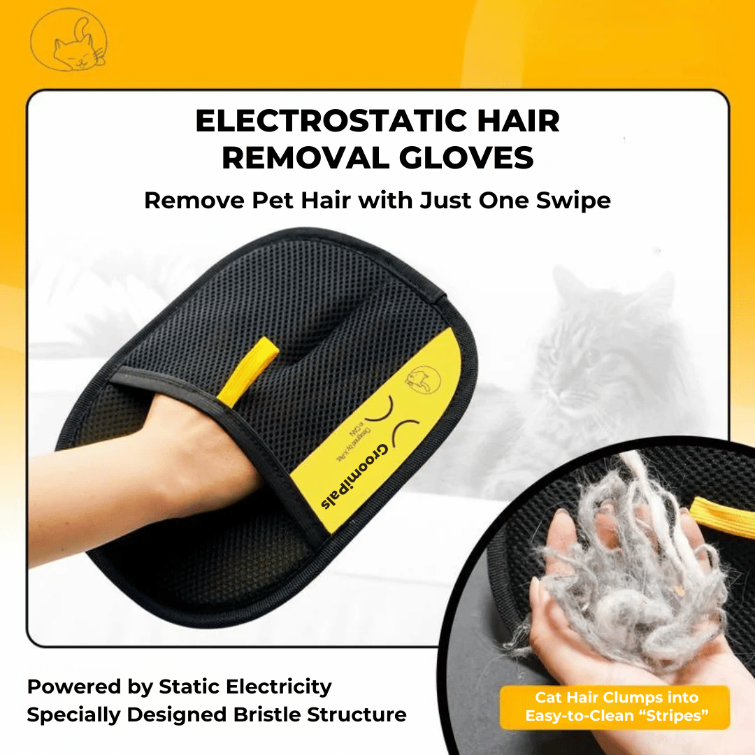 GroomiPals™ - Pet Hair Removal Gloves