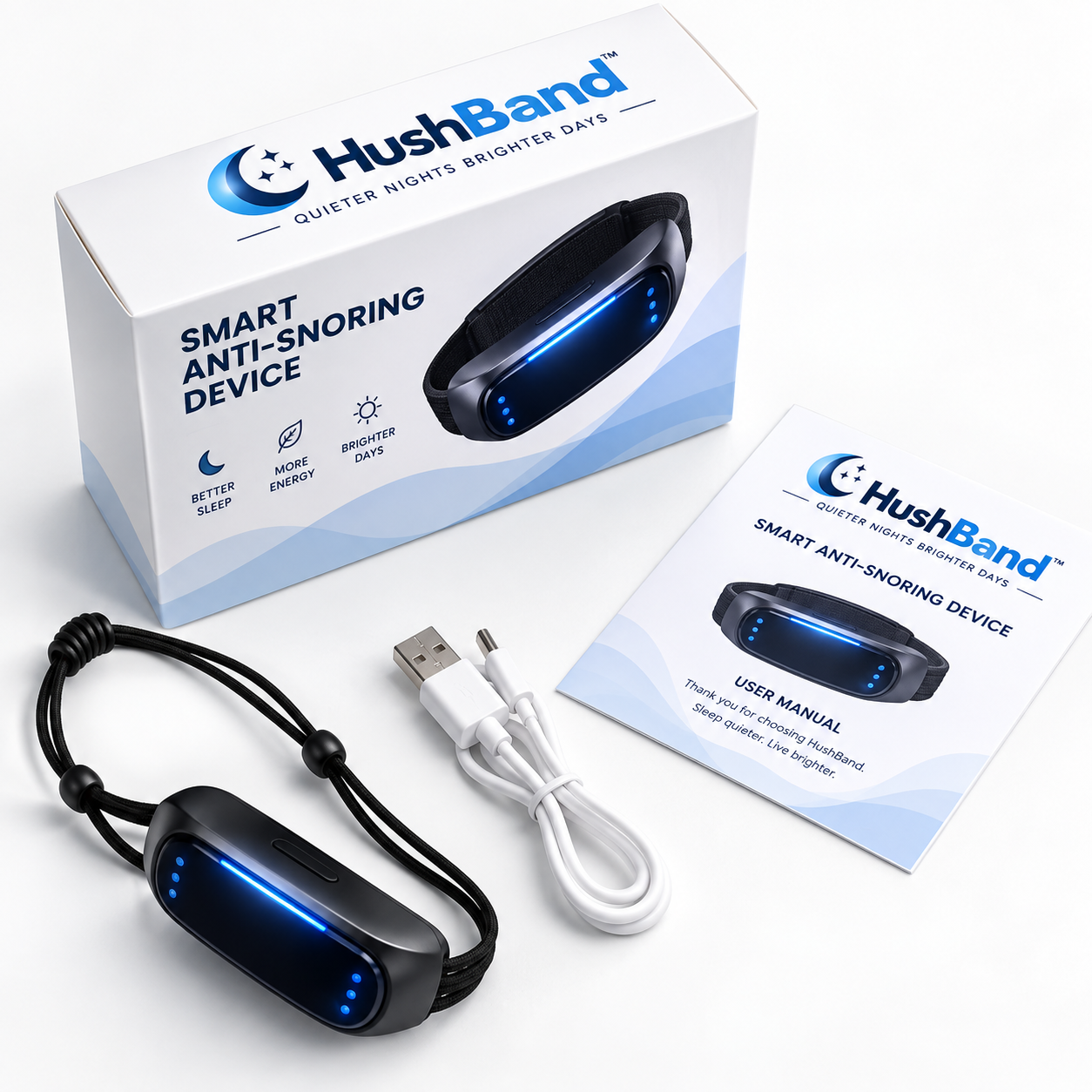 HushBand Smart Anti-Snoring Device
